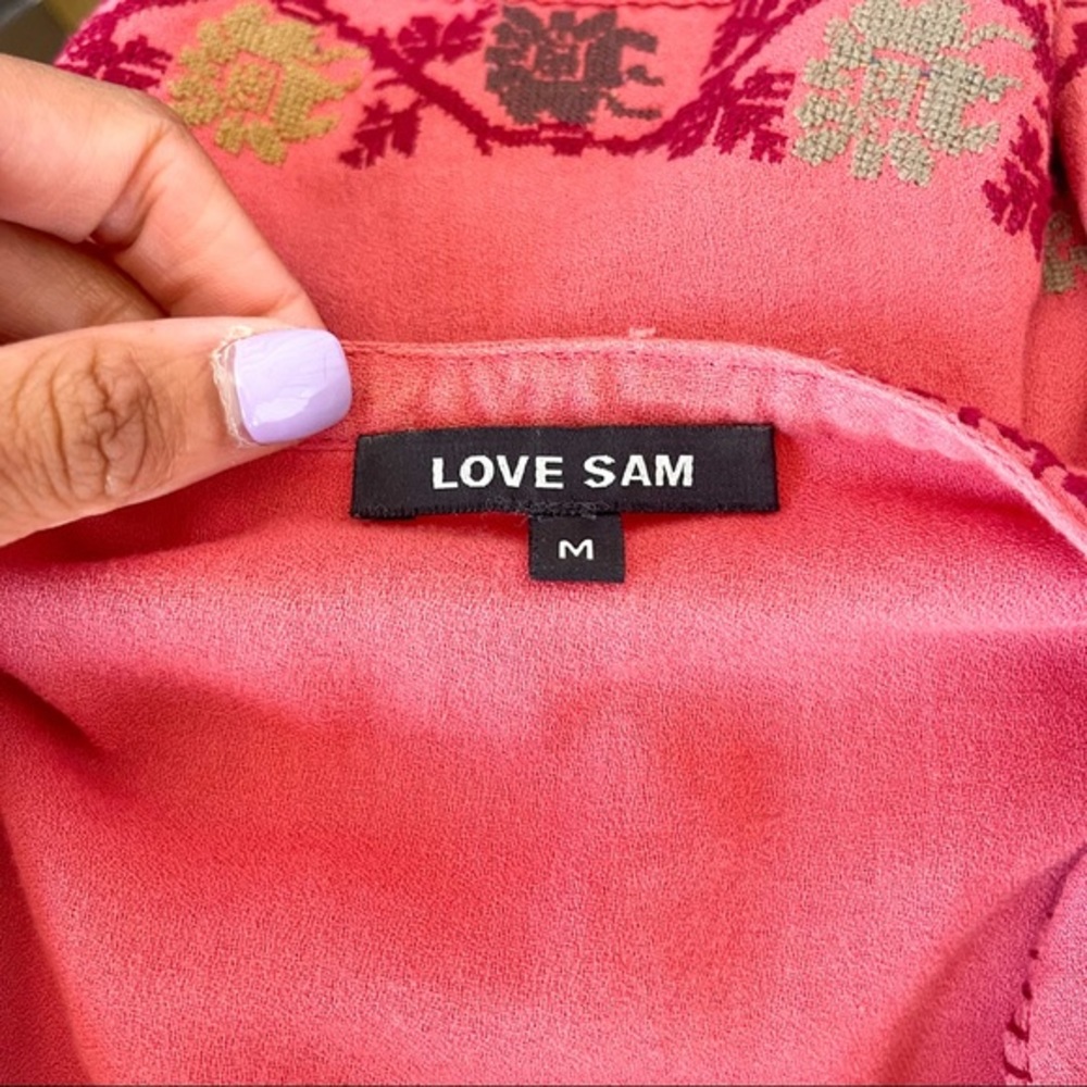 LOVE SAM ZINNIA EMBROIDERED DRESS - Picture 13 of 13